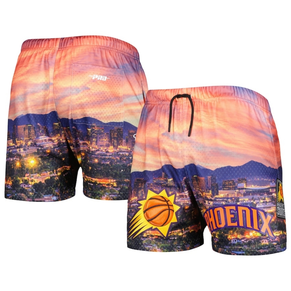 Phoenix Suns Pro Standard Cityscape Shorts size large